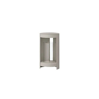 Bild av AYTM Ora lykta, gråbrun, höjd 28,2 cm, glas, aluminium