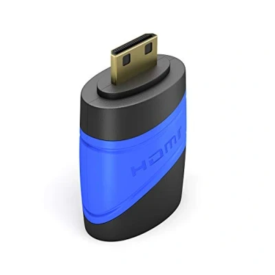Bild av KabelDirekt mini HDMI adapter (HDMI port &gt; anslutning, kompatibel med 2.0a/b, 2.0, 1.4a) TOP serien