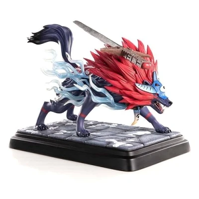 Bild av First 4 Figures Okami Resin Painted Statue: Oki (Wolf Form) (Standard Edition) Figur