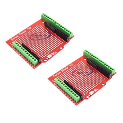Bild av 2 st. Proto Screw Shield Assembled terminalblock prototyp Expansionsplatta 1,0