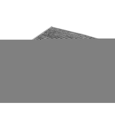 Bild av MEYLE 37 12 320 0010 Filtre d&#039;habitacle à charbon actif, Cartouche filtrante, avec action absorbant les odeurs 222 203,5 16,5 ORIGINAL Quality