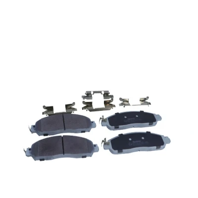 Bild av QUARO QP9338 Jeu de plaquettes frein Essieu avant avec indicateur d&#039;usure NISSAN: Leaf II, NP300 Navara Pick up, NV200 Van / Break