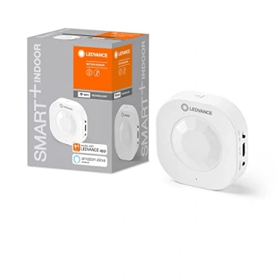 Bild av LEDVANCE SMART+ sensor med WiFi teknik, Trådlös smart rörelsedetektor, Meddelande vid rörelse, Aktiverar smarta enheter och scener, 1 pack