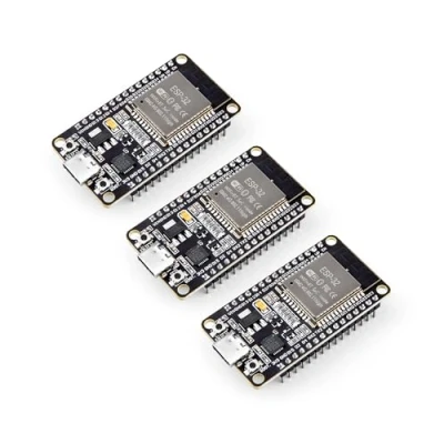 Bild av ELEGOO 3 st ESP WROOM 32 USB C utvecklingskort, dubbla kärnor Wi Fi mikrokontroller + 2,4 GHz Dual Mode Bluetooth för Arduino IDE, kompatibel med Ap/STA/Ap+STA