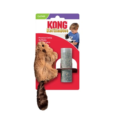 Bild av Kong Refillables Beaver Påfyllbar Kattmynta