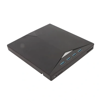 Bild av Extern CD DVD Enhet, USB3.0 Typ C spelare, 7 i 1 Bärbar brännare Optisk Enhet för Stationär PC, Windows 11 10 8 7, Linux, OS X