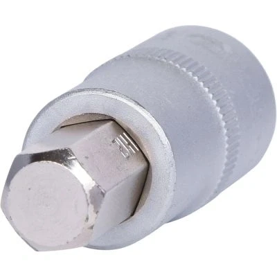 Bild av KS TOOLS 911.1312 Clé à douille DIN3120, ISO1174, DIN7422 12,0 Acier chrome vanadium héxagonal intérieur moleté