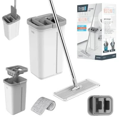 Bild av Teesa Mop TSA0045 New Clean R13 Tvåkammare Hink 5,7 l