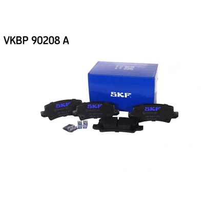 Bild av SKF VKBP 90208 A Jeu de plaquettes frein avec indicateur d&#039;usure TOYOTA: Corolla IX 3/5 portes, Berline