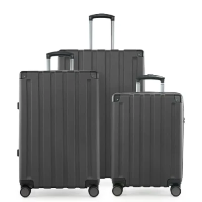 Bild av Huvudstadsväska Q Damm väska med hårt skal, trolley, TSA, 4 hjul, grafit, Koffer Set, Resväska set