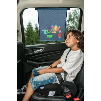 Bild av WALSER 30292 Pare soleil vitre automobile Bleu, multicolore PVC 2
