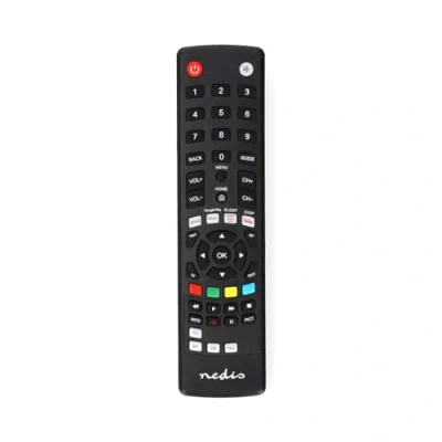 Bild av Universell fjärrkontroll förprogrammerad 1 enhet Disney knapp/Google Play Knapp/Netflix knapp/YouTube knapp infraröd svart