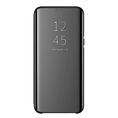 Bild av fodral för Samsung Galaxy s8 med flikstativ Clear View Flip Case (svart)