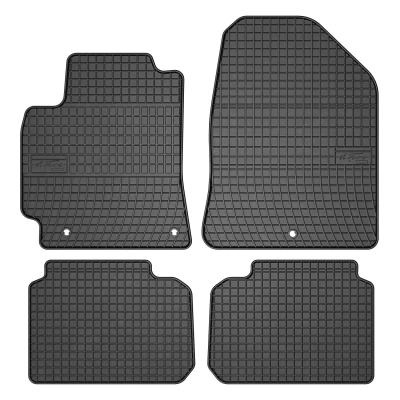 Bild av FROGUM 547235 Ensemble de tapis sol Caoutchouc avant et arrière 4 noir