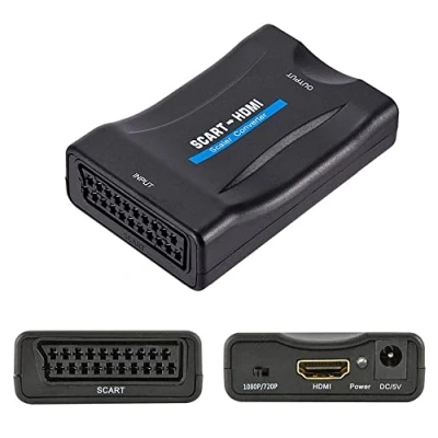 Bild av SCART till HDMI Omvandlare 1080p Adapter