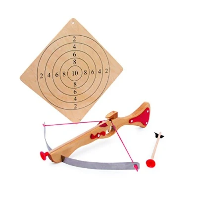 Bild av Small Foot Wooden Sports Crossbow with Target Board 4 pcs.