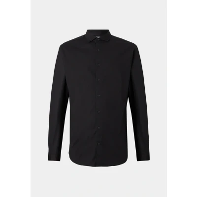 Bild av JPRBLAJAXON Stretch Shirt L/S NOOS, svart, XS