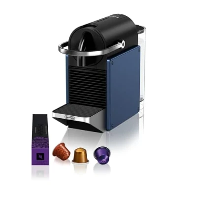 Bild av De&#039;Longhi Nespresso Pixie EN127.BL, kaffemaskin med kapselsystem, ECO läge, espresso och lungokaffe, kompakt design, tryck 19 bar, 1 260 W, blå