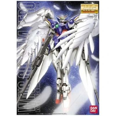 Bild av BANDAI SPIRITS MG Mobile Suit Gundam W Wing Zero Custom (Endless Waltz Version) 1/100 skala färgkodad plastmodellsats