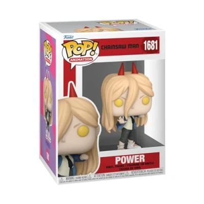 Bild av Funko POP! Animation: CSM Power Chainsaw Man Samlarobjekt Vinylfigur Presentidé Officiell Merchandise Leksaker för Barn &amp; Vuxna Anime Fans Modellfigur samlare och utställning