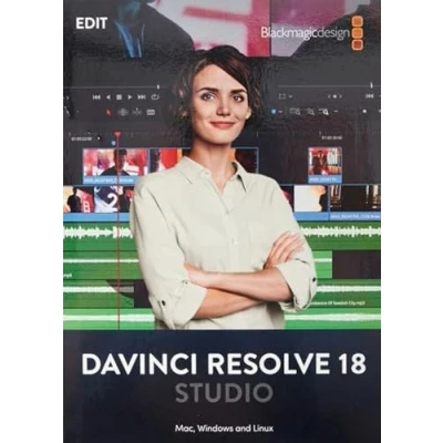 Bild av Blackmagic Design DaVinci Lös färggradering/korrigeringsprogramvara nu för Mac, Windows och Linux