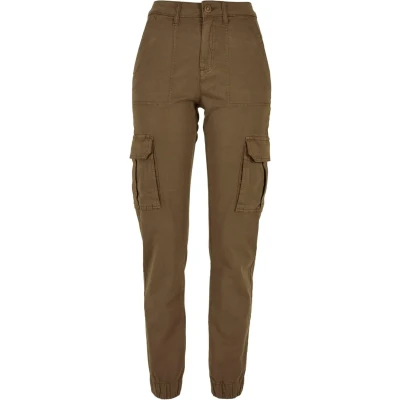 Bild av Urban Classics Twill Utility Cargobyxor, Storlek: 26x30, Olive