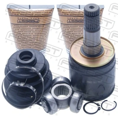 Bild av FEBEST 0411 V43LH Joint, arbre de commande Essieu avant gauche, du côté boîte vitesses MITSUBISHI: PAJERO 2