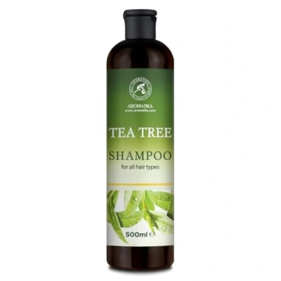 Bild av Tea Tree Shampoo 480ml Indian Gooseberry &amp; Rosemary Extracts Deep Cleansing Anti Dandruff Grease for Hair Growth and Volume Moisture