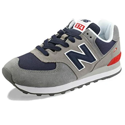 Bild av New Balance 574v2 unisex vuxen Sneaker, grå marinblå Ead, 46.5 EU