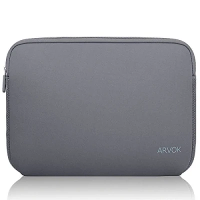 Bild av Arvok 17 17,3&quot; neopren laptopfodral fodral för Chromebook Ultrabook Netbook surfplatta (grå)
