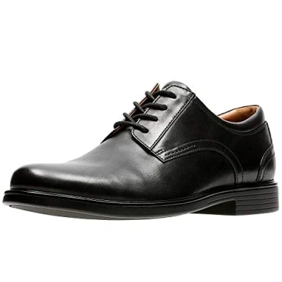 Bild av Clarks Un Aldric Lace Herr Derbyskor, Svart läder, 41.5 EU Weit