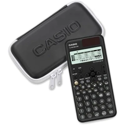 Bild av Casio FX 991DE CW ClassWiz tekniskt vetenskaplig kalkylator med skyddande väska, tysk menynavigering (begränsad utgåva)