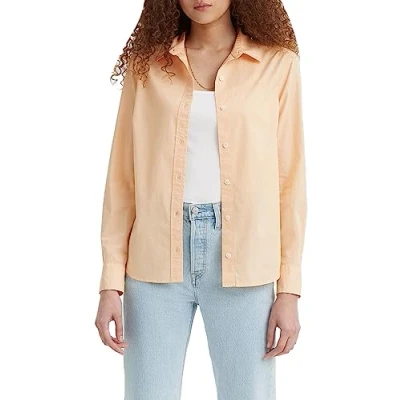Bild av Levi&#039;s THE Classic BW Skjorta, Storlek: Large, Beige