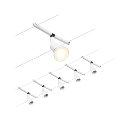 Bild av Paulmann Wire Salt vajersystem 5 lampor m vit