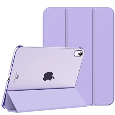 Bild av MoKo Case for iPad 10th Generation 2022, Slim Stand Hard Back Shell Smart Cover 10.9 Inch with Auto Wake/Sleep, Lilac Purple