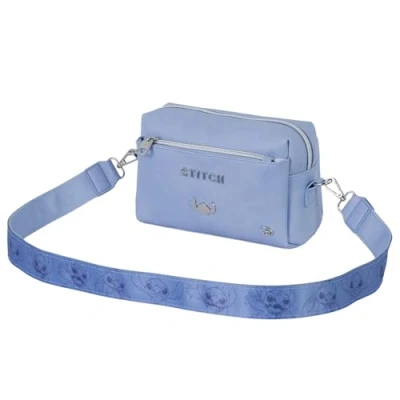 Bild av Disney Unisex ingefärsväska, Blå lila och söm, Lilo Stitch