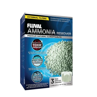 Bild av Fluval Ammoniakborttagare 3x180 g