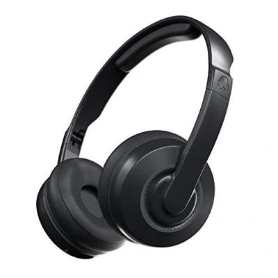 Bild av Skullcandy Cassette On Ear trådlösa hörlurar, 22 timmar Batteritid, mikro, kompatibel med iPhone, Android och Bluetooth enheter svart