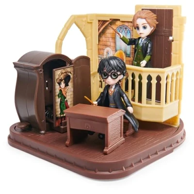 Bild av Spin Master Wizarding World 6066026 Harry Potter, Magical Minis, försvar mot den mörka konstlekset med 2 figurer, 5 tillbehör, leksaker för barn, 1
