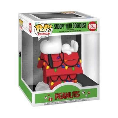 Bild av Funko POP! Deluxe: ACBC Snoopy &amp; Doghouse Peanuts TV Specials Vinylfigur för samlare Presentidé Officiell Merchandise Leksaker barn och vuxna fans Modellfigur