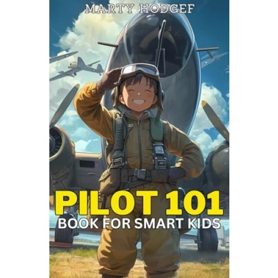 Bild av Pilot 101 Book for Smart Kids: Top Aviation Questions Answered From Airplanes to Air Travel and Beyond