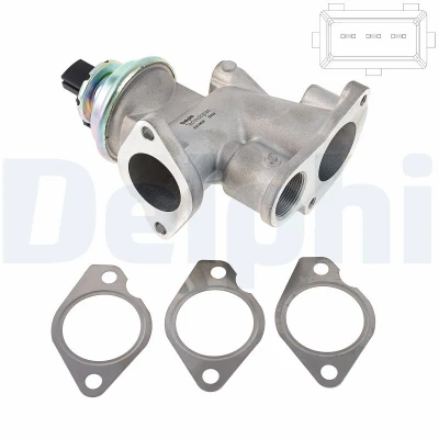 Bild av DELPHI EG10639 12B1 Vanne EGR avec joints, sans radiateur OPEL: Combo C Tour, Corsa 3/5 portes, Van / Break