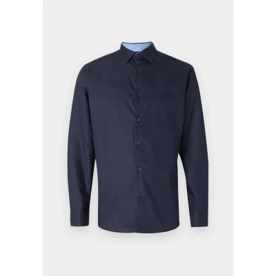 Bild av Selected Homme Slhslimnew MARK LS B NOOS Skjorta, Storlek: Small, Navy blazer