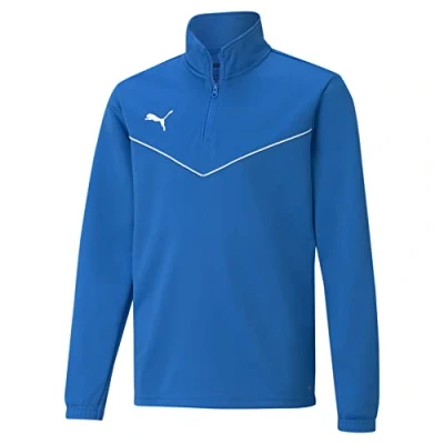Bild av PUMA Pojkar Teamrise 1/4 Zip Top Jr Sweatshirt