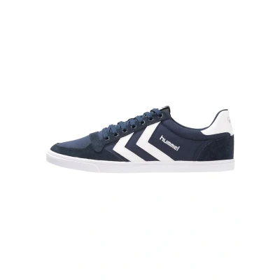 Bild av Hummel Slimmer Stadil Sneakers, Storlek: 38, Dress blue/white Skinn och textil