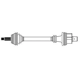 Bild av METELLI 17 0404 Arbre de transmission 728 81 RENAULT: CLIO 2, Kangoo I, I Express