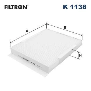 Bild av Filter, kupéventilation FILTRON K 1138