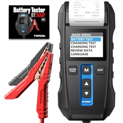 Bild av TT TOPDON BT300P FR Batteritestare, 25.9 x 21.4 6.9 cm