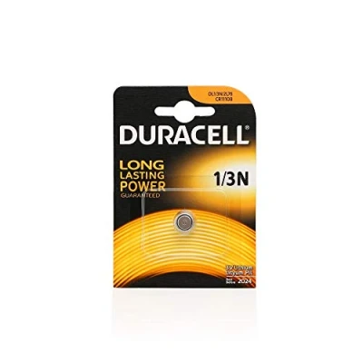 Bild av Duracell DL 1/3N litium 3V icke uppladdningsbart batteri uppladdningsbara batterier (litium, knapp/mynt, silver)