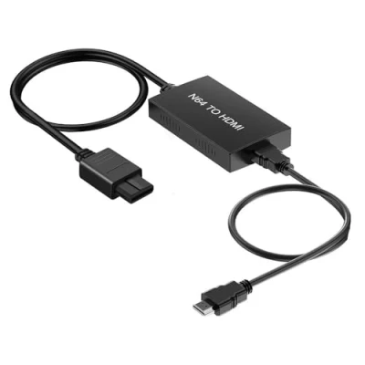 Bild av COMBLU N64 till HDMI konverteringsadapter, kabel för N intendo Gamecube, adapter, omvandlare med N64/Gamecube/SNES